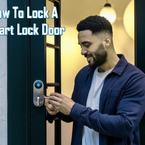 How to Lock a Smart Lock Door