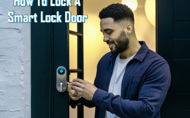 How to Lock a Smart Lock Door